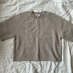 Boxy knit tee